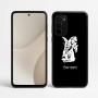 כיסוי בעיצוב אישי עם השם שלך לדגם - Motorola Signature 5G בעיצוב ארנב מחזיק גזר