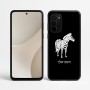 כיסוי בעיצוב אישי עם השם שלך לדגם - Motorola Signature 5G בעיצוב זברה