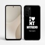 כיסוי בעיצוב אישי עם השם שלך לדגם - Motorola Signature 5G בעיצוב אוהבת את החבר שלי
