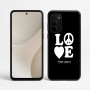 כיסוי בעיצוב אישי עם השם שלך לדגם - Motorola Signature 5G בעיצוב אהבה