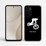 כיסוי בעיצוב אישי עם השם שלך לדגם - Motorola Signature 5G בעיצוב רוכב אופניים