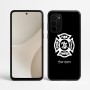 כיסוי בעיצוב אישי עם השם שלך לדגם - Motorola Signature 5G בעיצוב כבאי - תגית