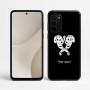 כיסוי בעיצוב אישי עם השם שלך לדגם - Motorola Signature 5G בעיצוב פרחי קרן