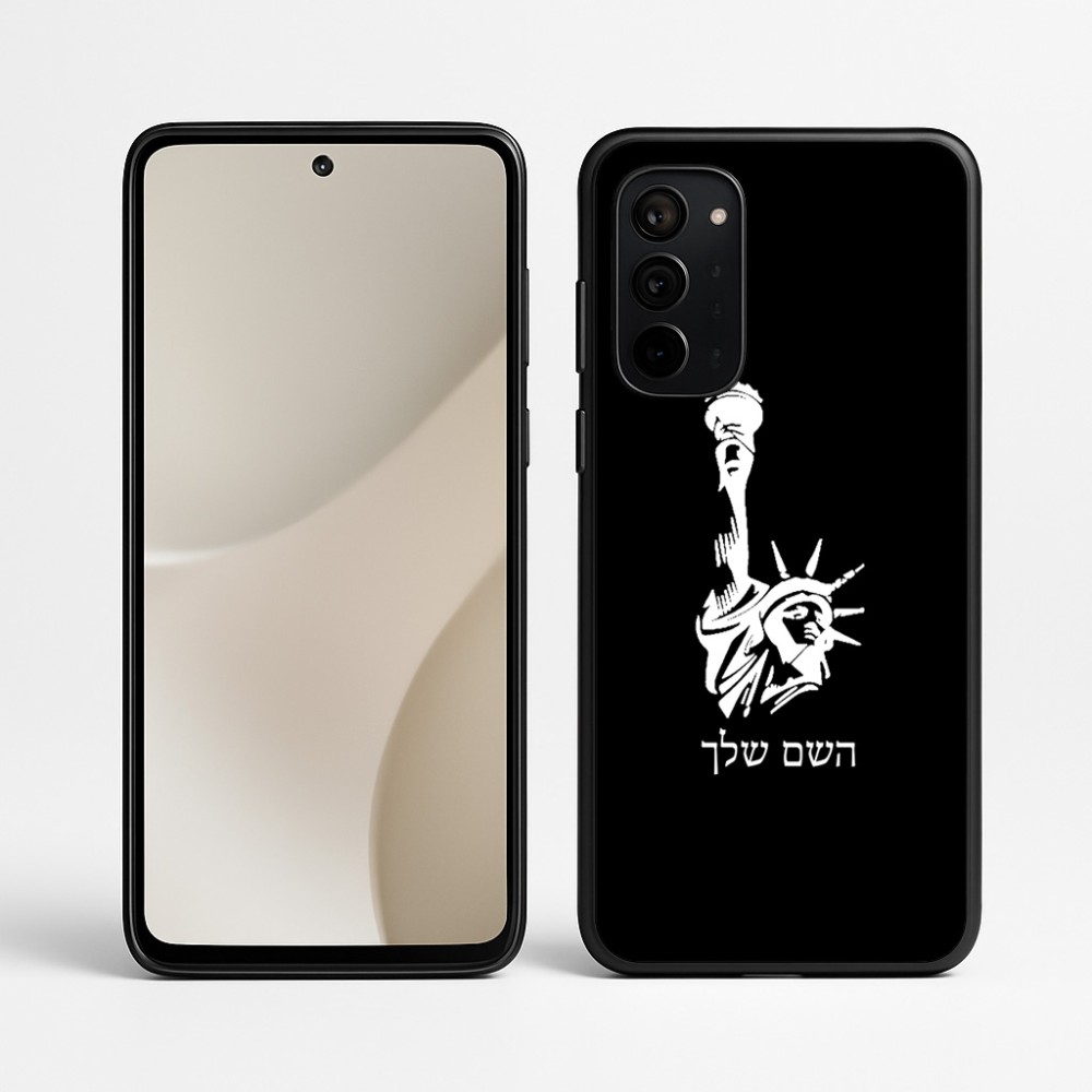כיסוי בעיצוב אישי עם השם שלך לדגם - Motorola Signature 5G בעיצוב פסל החירות