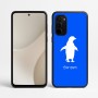 כיסוי בעיצוב אישי עם השם שלך לדגם - Motorola Signature 5G בעיצוב פינגווין
