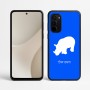 כיסוי בעיצוב אישי עם השם שלך לדגם - Motorola Signature 5G בעיצוב קרנף