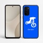 כיסוי בעיצוב אישי עם השם שלך לדגם - Motorola Signature 5G בעיצוב רוכב אופניים