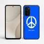 כיסוי בעיצוב אישי עם השם שלך לדגם - Motorola Signature 5G בעיצוב סמל השלום
