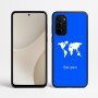 כיסוי בעיצוב אישי עם השם שלך לדגם - Motorola Signature 5G בעיצוב מפת העולם