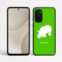 כיסוי בעיצוב אישי עם השם שלך לדגם - Motorola Signature 5G בעיצוב קרנף