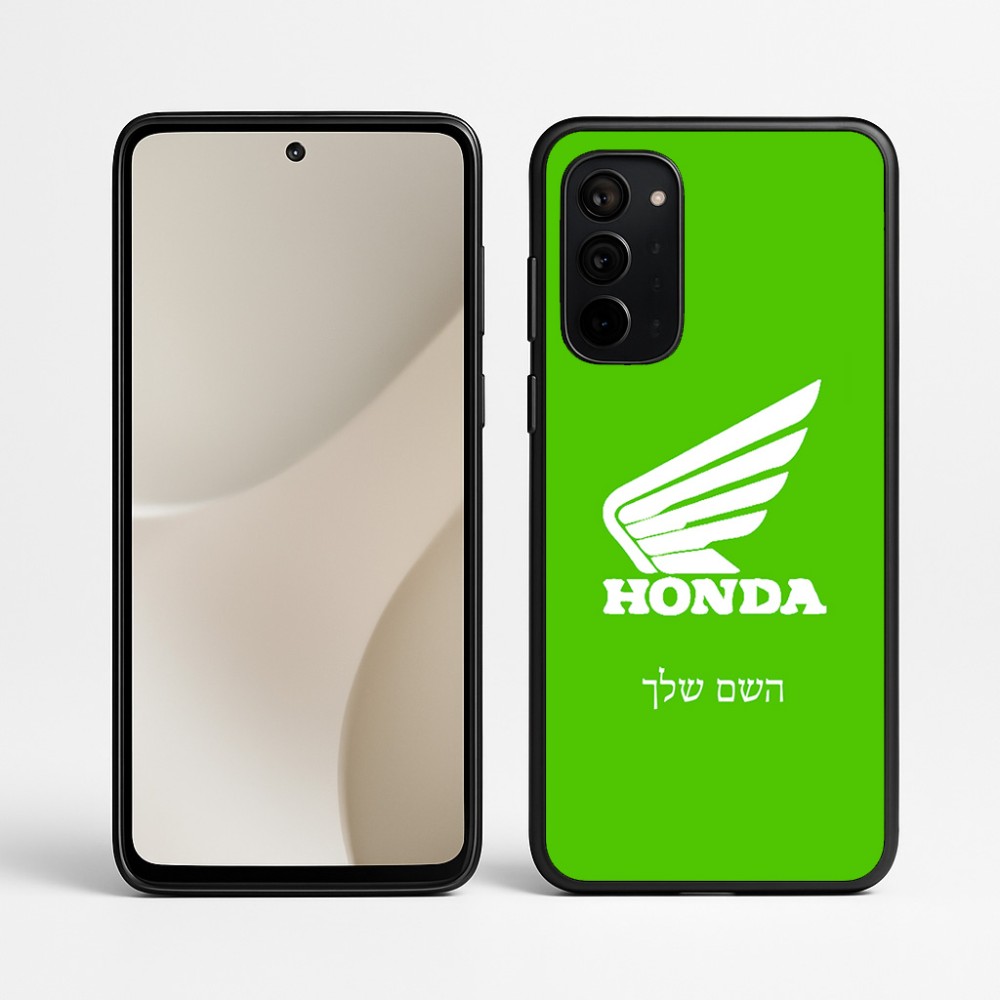 כיסוי בעיצוב אישי עם השם שלך לדגם - Motorola Signature 5G בעיצוב הונדה