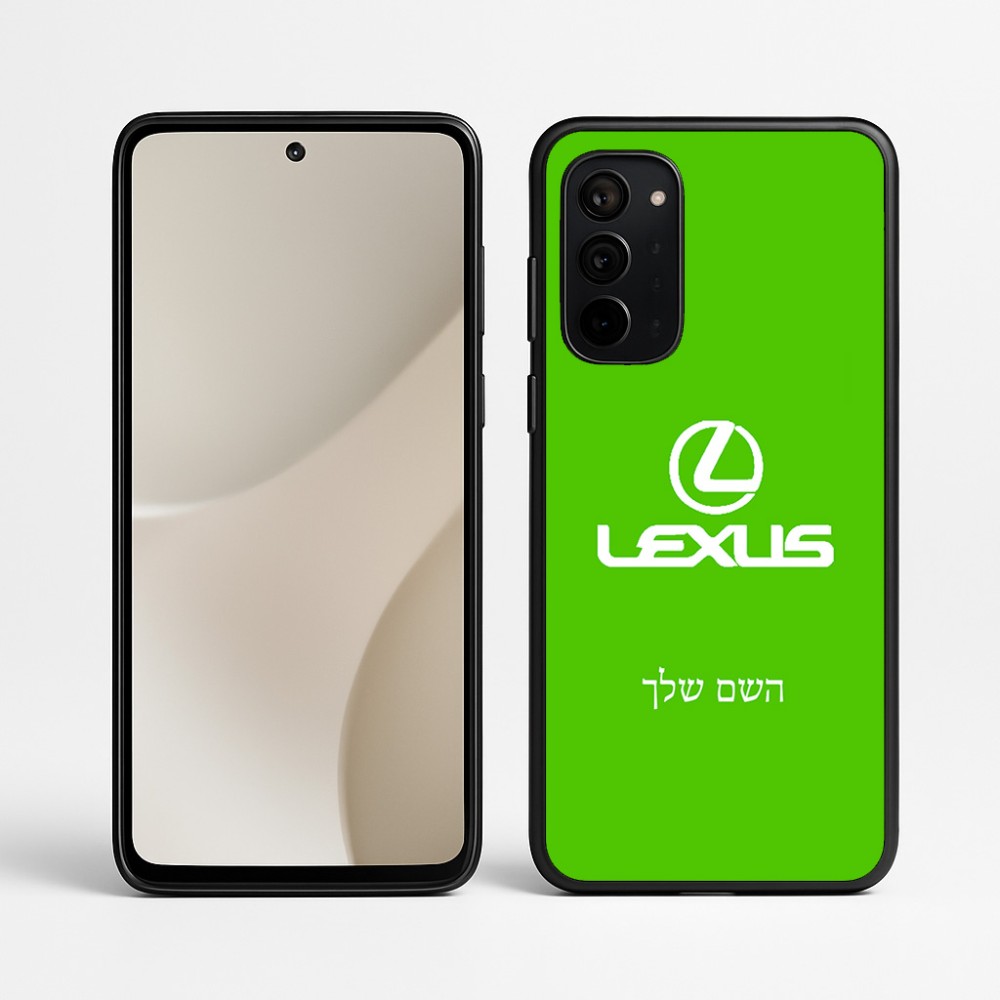 כיסוי בעיצוב אישי עם השם שלך לדגם - Motorola Signature 5G בעיצוב לקסוס