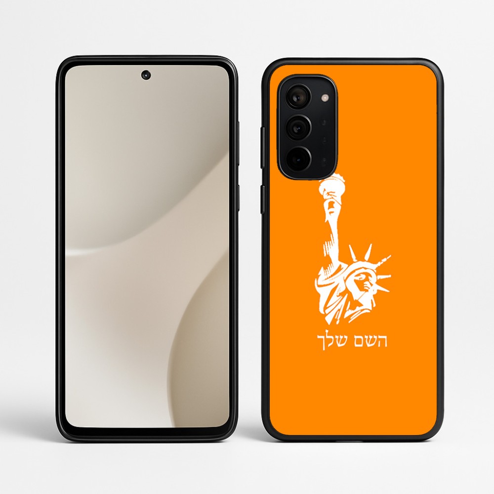 כיסוי בעיצוב אישי עם השם שלך לדגם - Motorola Signature 5G בעיצוב פסל החירות