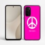 כיסוי בעיצוב אישי עם השם שלך לדגם - Motorola Signature 5G בעיצוב סמל השלום