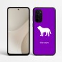 כיסוי בעיצוב אישי עם השם שלך לדגם - Motorola Signature 5G בעיצוב כלב