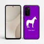 כיסוי בעיצוב אישי עם השם שלך לדגם - Motorola Signature 5G בעיצוב סוס