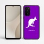 כיסוי בעיצוב אישי עם השם שלך לדגם - Motorola Signature 5G בעיצוב קנגורו