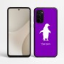 כיסוי בעיצוב אישי עם השם שלך לדגם - Motorola Signature 5G בעיצוב פינגווין