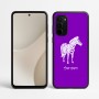 כיסוי בעיצוב אישי עם השם שלך לדגם - Motorola Signature 5G בעיצוב זברה