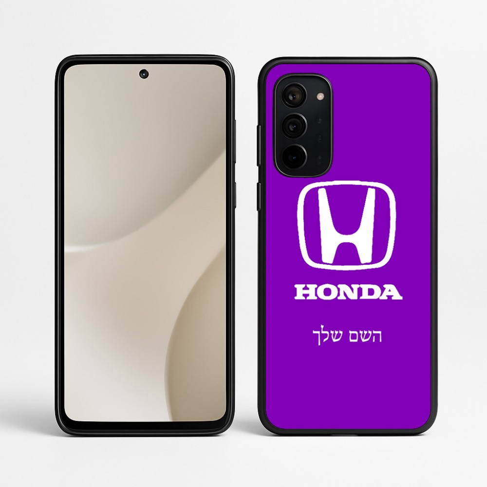 כיסוי בעיצוב אישי עם השם שלך לדגם - Motorola Signature 5G בעיצוב הונדה 2