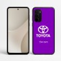 כיסוי בעיצוב אישי עם השם שלך לדגם - Motorola Signature 5G בעיצוב טויוטה