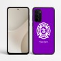 כיסוי בעיצוב אישי עם השם שלך לדגם - Motorola Signature 5G בעיצוב כבאי - תגית
