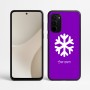 כיסוי בעיצוב אישי עם השם שלך לדגם - Motorola Signature 5G בעיצוב שלג