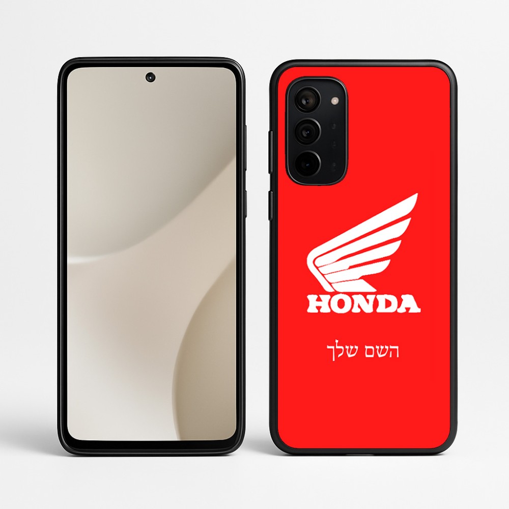 כיסוי בעיצוב אישי עם השם שלך לדגם - Motorola Signature 5G בעיצוב הונדה