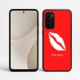 כיסוי בעיצוב אישי עם השם שלך לדגם - Motorola Signature 5G בעיצוב שפתיים - נשיקה