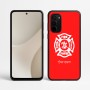 כיסוי בעיצוב אישי עם השם שלך לדגם - Motorola Signature 5G בעיצוב כבאי - תגית