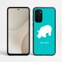 כיסוי בעיצוב אישי עם השם שלך לדגם - Motorola Signature 5G בעיצוב קרנף