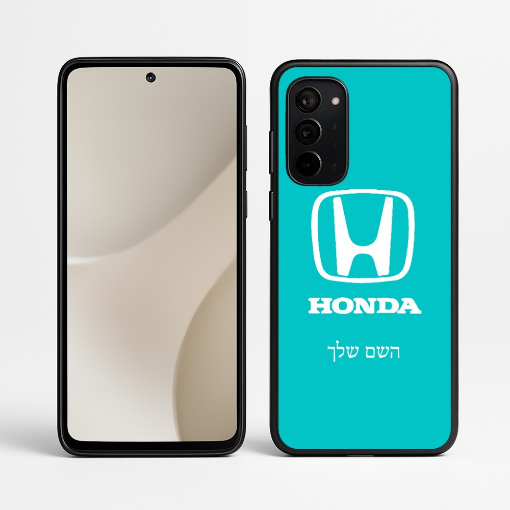 כיסוי בעיצוב אישי עם השם שלך לדגם - Motorola Signature 5G בעיצוב הונדה 2