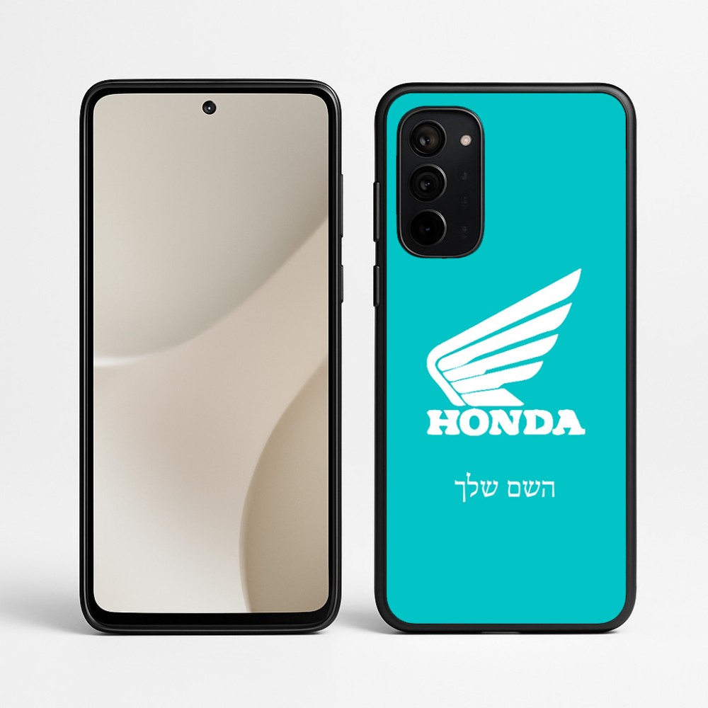 כיסוי בעיצוב אישי עם השם שלך לדגם - Motorola Signature 5G בעיצוב הונדה