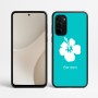 כיסוי בעיצוב אישי עם השם שלך לדגם - Motorola Signature 5G בעיצוב פרח היביסקוס