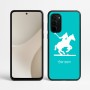 כיסוי בעיצוב אישי עם השם שלך לדגם - Motorola Signature 5G בעיצוב שחקן פולו - סוס