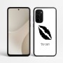 כיסוי בעיצוב אישי עם השם שלך לדגם - Motorola Signature 5G בעיצוב שפתיים - נשיקה