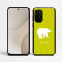 כיסוי בעיצוב אישי עם השם שלך לדגם - Motorola Signature 5G בעיצוב דוב