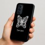 כיסוי בעיצוב אישי עם השם שלך לדגם - Motorola Signature 5G בעיצוב פרפר