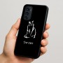 כיסוי בעיצוב אישי עם השם שלך לדגם - Motorola Signature 5G בעיצוב חתול