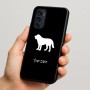 כיסוי בעיצוב אישי עם השם שלך לדגם - Motorola Signature 5G בעיצוב כלב