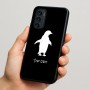 כיסוי בעיצוב אישי עם השם שלך לדגם - Motorola Signature 5G בעיצוב פינגווין