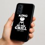 כיסוי בעיצוב אישי עם השם שלך לדגם - Motorola Signature 5G בעיצוב מלך הגריל