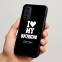 כיסוי בעיצוב אישי עם השם שלך לדגם - Motorola Signature 5G בעיצוב אוהבת את החבר שלי