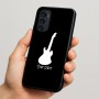 כיסוי בעיצוב אישי עם השם שלך לדגם - Motorola Signature 5G בעיצוב גיטרה