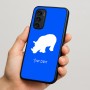 כיסוי בעיצוב אישי עם השם שלך לדגם - Motorola Signature 5G בעיצוב קרנף
