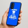 כיסוי בעיצוב אישי עם השם שלך לדגם - Motorola Signature 5G בעיצוב מלך הגריל