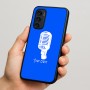 כיסוי בעיצוב אישי עם השם שלך לדגם - Motorola Signature 5G בעיצוב מיקרופון