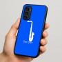 כיסוי בעיצוב אישי עם השם שלך לדגם - Motorola Signature 5G בעיצוב סקסופון