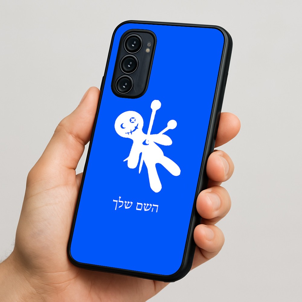 כיסוי בעיצוב אישי עם השם שלך לדגם - Motorola Signature 5G בעיצוב וודו