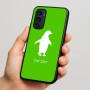 כיסוי בעיצוב אישי עם השם שלך לדגם - Motorola Signature 5G בעיצוב פינגווין